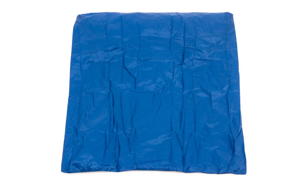 Reverse shot of the Pocket Travel Pillow unfolded.